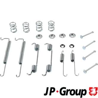 Установочный к-кт. задн колодок CHEVROLET Aveo JP GROUP 6364003310