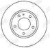 Тормозной диск передний Opel Combo / Fiat Doblo / Lancia Thema / Alfa Romeo 146 - 147 Jurid 561520JC (фото 2)