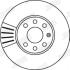 Тормозной диск передний Opel Astra G / Chevrolet Astra, Corsa Jurid 562069JC (фото 2)