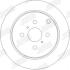 Диск тормозной TOYOTA Jurid 562261JC (фото 2)