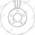 Диск тормозной FORD FOCUS 04-,VOLVO S40 05- передн. Jurid 562364JC (фото 2)