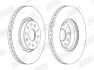 Гальмівний диск передній Audi A3, TT / Seat Leon / VW Golf, Passat, Skoda, Octavia Jurid 562387JC1 (фото 2)