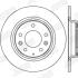 Тормозной диск задний Mazda 326, 6, 626, MX-5, Premacy Jurid 562416JC (фото 2)