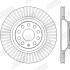 Тормозной диск Volkswagen Golf/CC/Passat Seat/Skoda/Audi Jurid 562432JC (фото 2)