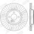 BMW Диск гальмівний передній Mini One,Cooper,Clubman 01- Jurid 562444J (фото 2)