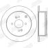Тормозной диск Hyundai Accent III/Getz/i20/ Kia Rio II Jurid 562551JC (фото 2)