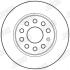 Гальмівний диск задній Audi A1, A3 / Seat Leon / Skoda Octavia / VW Caddy, Golf Jurid 562614JC (фото 2)