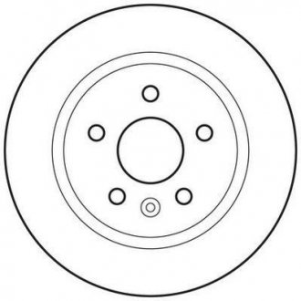 Тормозной диск задний Opel Astra J, Mokka / Cherrolet Cruze, Aveo, Trax Jurid 562651JC