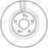 Диск тормозной HONDA Jurid 562725JC (фото 2)
