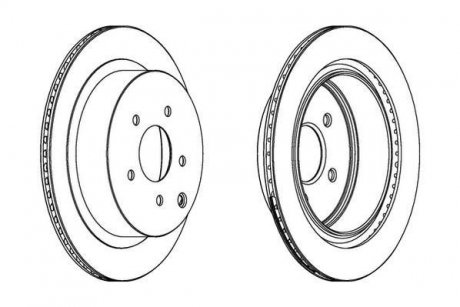 Тормозной диск задний Nissan Murano I, II / Infiniti Jurid 562871JC