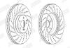 Тормозной диск передний Mercedes C-Class (W204, W205), E-Class (W212, C207), S-Class (W221, C216) Jurid 563186JC1 (фото 2)