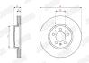 Тормозной диск передний Audi A1 / VW Polo, T-Cross / Seat Ibiza, Arona / Skoda Fabia, Kamiq, Skala Jurid 563228JC (фото 5)