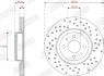 Гальмівний диск передній ABARTH 500, 595, 695 Jurid 563303JC (фото 2)