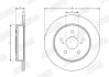 Гальмівний диск задній Totota C-HR, Camry, RAV 4, Yaris Cross, Corolla Cross / Lexus ES, NX, UX Jurid 563628JC (фото 3)