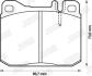 Тормозные колодки MERCEDES 200, 220, 230, 240, 250, 260, 280, 300, 380, 420, 450, 500, 560 Jurid 571278J (фото 2)