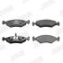FORD Колодки тормозные передние ESCORT 80-90 Jurid 571536J (фото 2)