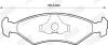 FORD Тормозные колодки дисковые Fiesta 95-00 Jurid 571914J (фото 2)