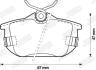 Тормозные колодки задние MITSUBISHI CARISMA/COLT/SPACE STAR SMART FORFOUR VOLVO S40/V40 Jurid 571941J (фото 2)