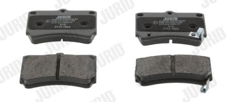KIA гальмівні колодки передн. Rio -02 MAZDA 323 -94 Jurid 572145J
