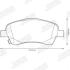 Тормозные колодки передние Toyota Avensis, Corolla Verso Jurid 572485J (фото 2)