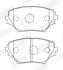 Тормозные колодки передние Toyota RAV4 II Jurid 572487J (фото 1)