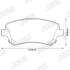 Тормозные колодки TOYOTA Corolla Jurid 572491J (фото 2)