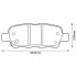 Колодка торм. диск. INFINITI FX, NISSAN X-TRAIL (T30) задн. Jurid 572501J (фото 1)