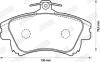 Тормозные колодки передние VOLVO S40 MITSUBISHI CARISMA/COLT SMART FORFOUR Jurid 573039J (фото 2)