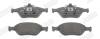 Колодка торм. диск. FORD FIESTA, FUSION, MAZDA 2 передн. Jurid 573041J (фото 1)