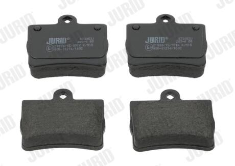 Тормозные колодки задние MERCEDES-BENZ C/E Jurid 573053J