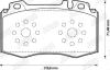 Тормозные колодки передние MERCEDES-BENZ C/CLK/CLS/E/S/SL/SLK Jurid 573092J (фото 2)