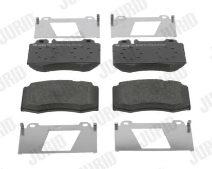 Тормозные колодки передние MERCEDES-BENZ C/CLK/CLS/E/S/SL/SLK Jurid 573092J