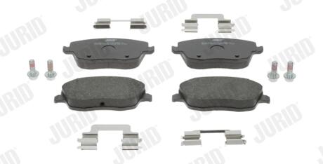 Гальмівні колодки передні VW Polo Skoda Fabia, Roomster / Seat Cordoba, Ibiza Jurid 573101J