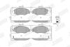 FORD Колодки тормозные передние TRANSIT 2.0 00- Jurid 573110J (фото 1)