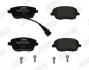 Гальмівні колодки передні VW Polo Seat, Cordoba / Skoda Fabia, Roomster Jurid 573127J (фото 2)