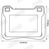 Тормозные колодки передние Mercedes C /CLK /SLK Jurid 573177J (фото 2)