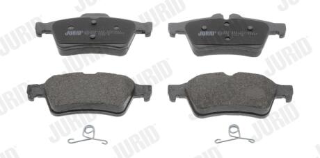 Колодка торм. диск. FORD FOCUS, MAZDA 3,5, OPEL VECTRA C, RENAULT LAGUNA задн. Jurid 573186J