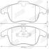 Тормозные колодки задние Ford Galaxy / Mondeo Land Rover Discovery / Freelander /Evoque Volvo S60 S80 Jurid 573201J (фото 2)
