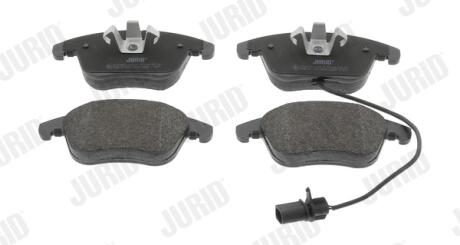 Колодка торм. диск. SEAT ALHAMBRA 2010-; VW SHARAN 2010- передн. Jurid 573258J