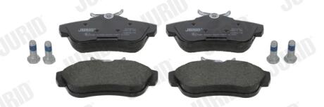 CITROEN Тормозные колодки задн.Jumpy,Fiat Scudo,Peugeot Expert 07- Jurid 573281J