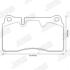 Колодка торм. диск. RANGE ROVER III (LM), VW TOUAREG передн. Jurid 573296J (фото 2)