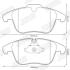 Тормозные колодки передние Citroen C5 / Peugeot 508 Jurid 573311J (фото 2)