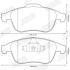Тормозные колодки передние Renault Scenic / Megane / Laguna /Fluence Jurid 573316J (фото 2)