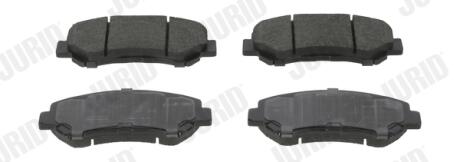 Колодка торм. диск. NISSAN QASHQAI, передн. Jurid 573379J