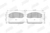 Гальмівні колодки передні Nissan Leaf, Navara, Pathfinder Jurid 573431J (фото 1)