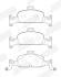 VW Тормозные колодки передн.Audi A4/5/6/7,Q5 15- Jurid 573627J (фото 2)