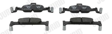 VW Тормозные колодки передн.Audi A4/5/6/7,Q5 15- Jurid 573627J