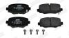 FIAT Торм. колодки задн. 500X 2.0 D Multijet 14-18, JEEP RENEGADE SUV 2.0 CRD 14- Jurid 573693J (фото 2)