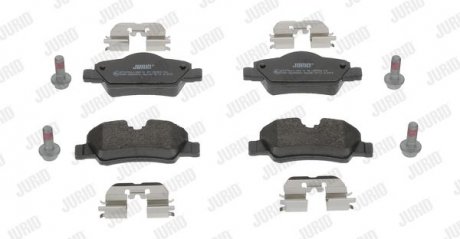 Гальмівні колодки задні MINI Cooper, S, D, One Jurid 573763J (фото 1)