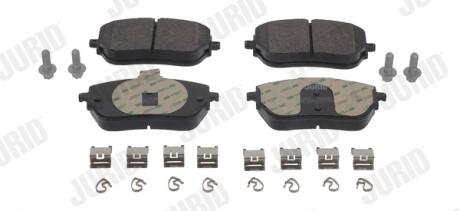 Гальмівні колодки передні Mercedes A-Class (W177, V177), B-Class (W247), CLA (X118), GLA (H247) Jurid 573883J
